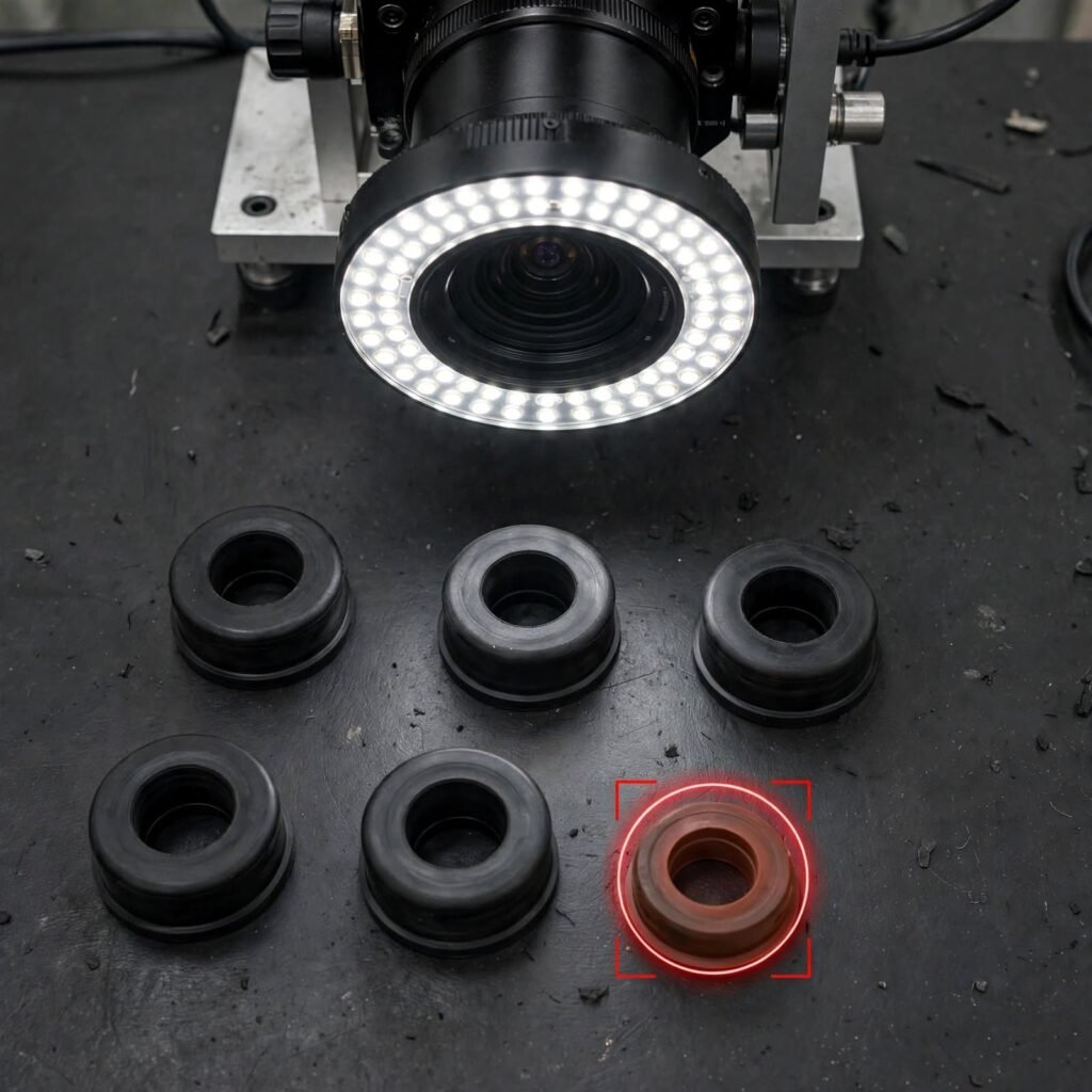Incorrect Rubber Component Detection