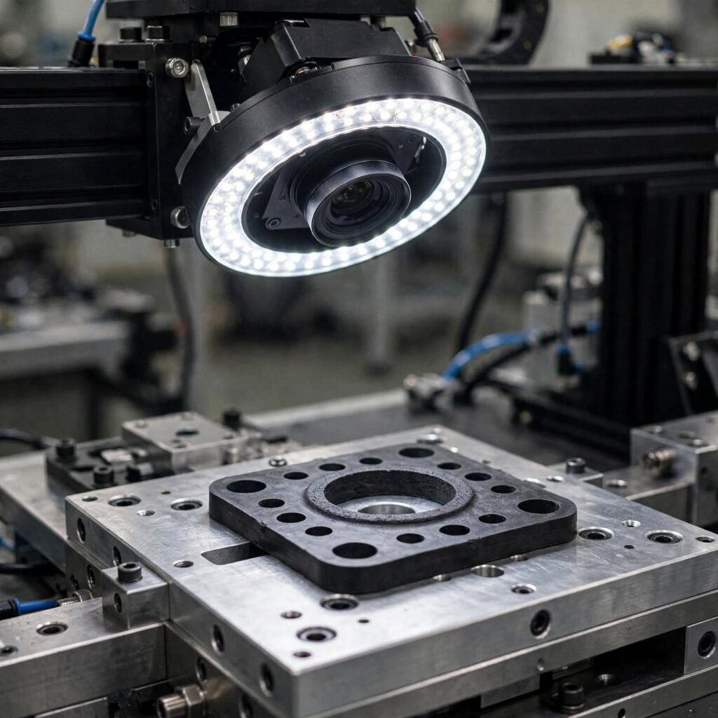 Rubber Component Position Verification