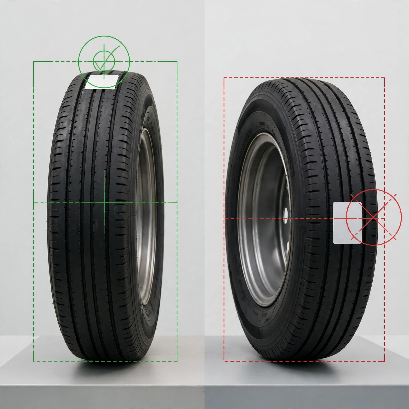 Tyre Label Position Inspection
