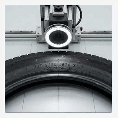Tyre Serial Number and Lot Identification