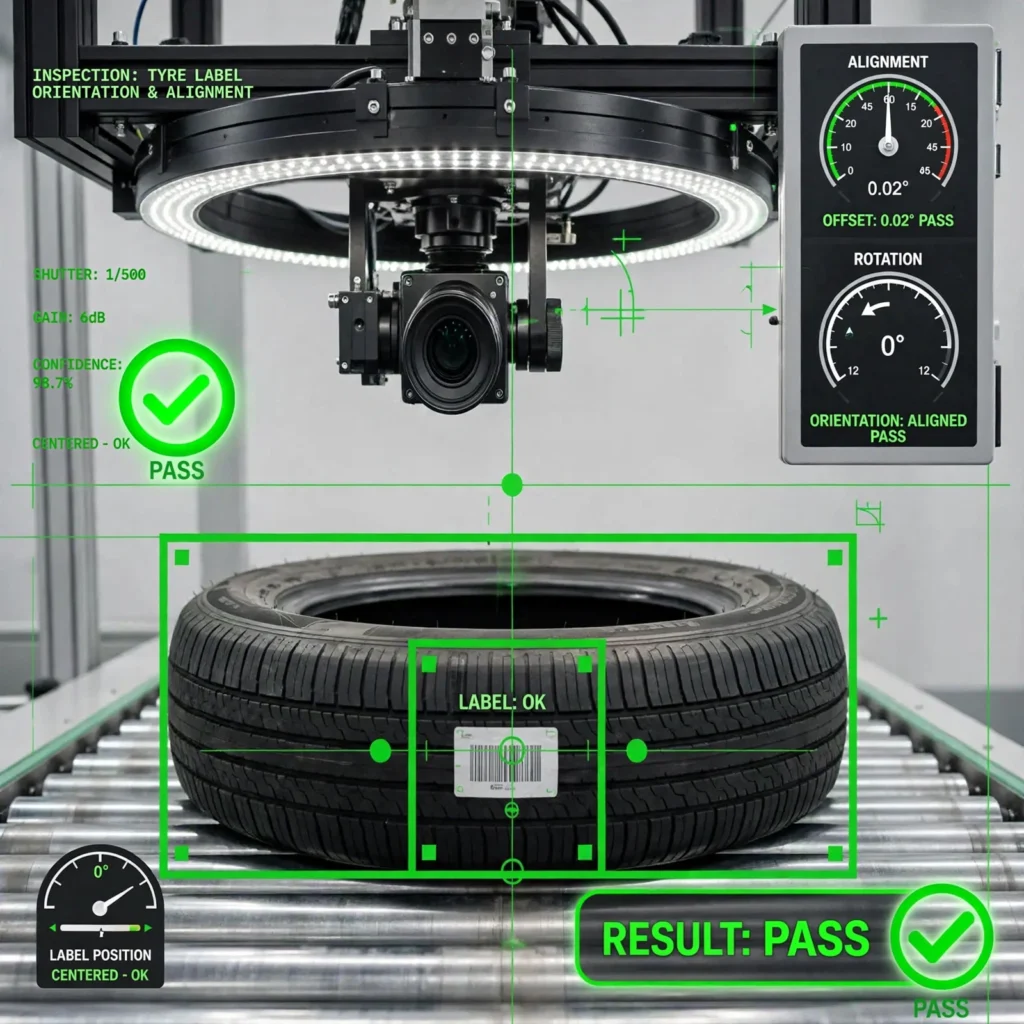 label orientation & alignment check